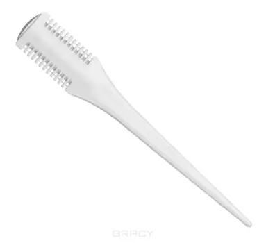 Eurostil, Бритва филировочная короткая пластмассовая, 1 шт