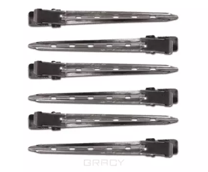 Eurostil, Зажим металлический 00093, 6 шт