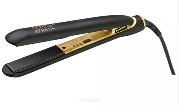 Gamma PIU, Щипцы-выпрямители Donna+Keratin, 1 шт