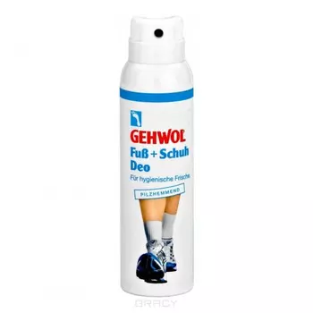 Gehwol, Дезодорант для ног и обуви Gehwol Foot+Shoe Deodorant, 150 мл