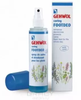 Gehwol, Дезодорант для ног ухаживающий Gehwol Caring Footdeo, 150 мл