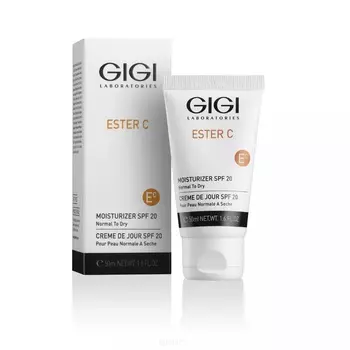 GiGi, Крем дневной обновляющий ESTER C Moisturizer Cream SPF20, 50 мл