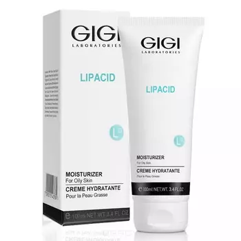 GiGi, Крем увлажняющий для жирной и проблемной кожи Lipacid Moisturizer, 100 мл