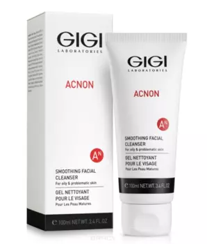 GiGi, Мыло для глубокого очищения Acnon Smoothing facial cleanser, 100 мл