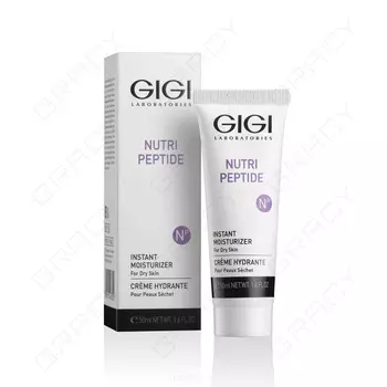 GiGi, Пептидный крем мгновенное увлажнение для с/к Nutri-Peptide Instant Moisturizer for Dry Skin, 50 мл
