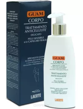 Guam, Крем антицеллюлитный для чувствительной кожи с хрупкими капиллярами Corpo, 200 мл, 200 мл, 0636