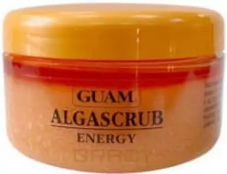 Guam, Скраб с эфирными маслами Энергия и Тонус Algascrub, 300 мл