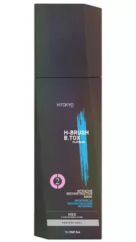 H-Tokyo Pro, Ботокс для волос H-Brush B.Tox Capillary Platinum (с синим пигментом), Шаг 2, 1000 мл