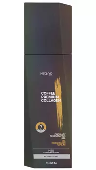 H-Tokyo Pro, Гелеобразный состав Coffee Premium Collagen Hair Regenerating Gel, Шаг 2, 1000 мл