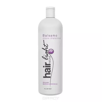Hair Company, HC HL Бальзам двойное увлажнение, Hair Natural Light Balsamo Doppia Idratazione, 1000 мл