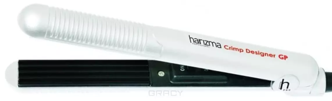 Harizma, Выпрямитель для волос для креативного дизайна Crimp Designer GP h10312GP, 1 шт