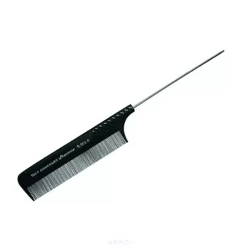 Hercules, Расческа металлическая с хвостиком частозубая 180 R9, 1 шт