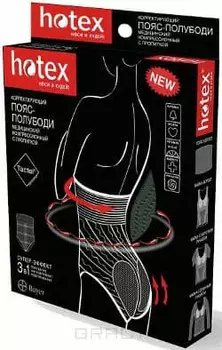 Hotex, Пояс-полубоди (2 цвета), 1 шт, Бежевый