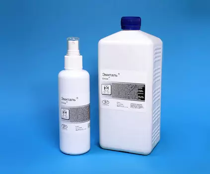 Igrobeauty, Бесспиртовой кожный антисептик Эмиталь, 1 л