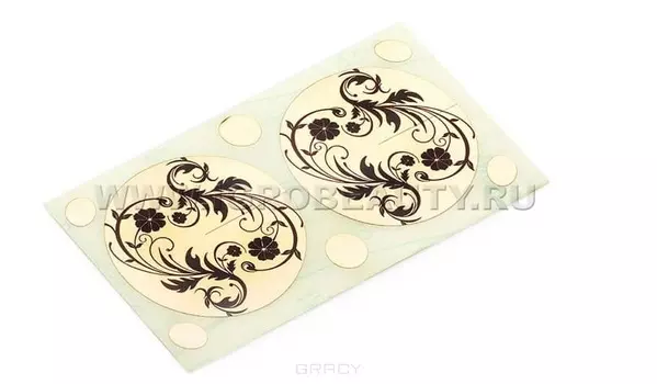 Igrobeauty, Стикини D45 + родинки, 50 пар