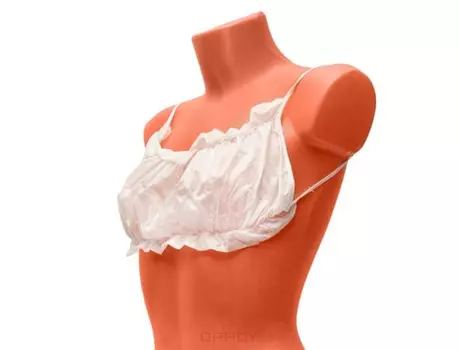 Igrobeauty, Топик из нетканого материала с открытой спиной на 2х резинках, 10 шт, 10 шт, бордовый