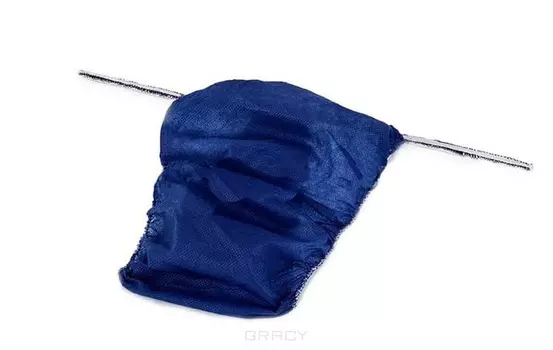 Igrobeauty, Трусики бикини мужские, материал СМС, синие 30г/м2, 25 шт