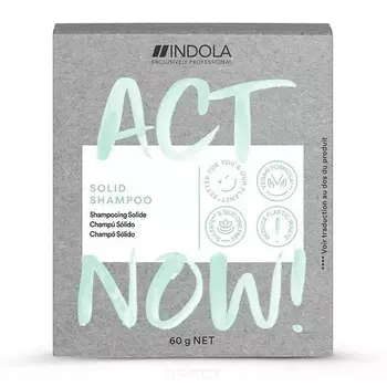 Indola, Твердый шампунь Act Now, 60 гр