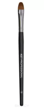 Ket Professional, Кисть плоская для нанесения теней, соболь, 13s, 1 шт