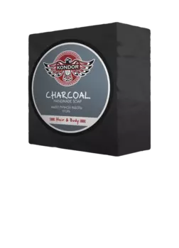 Kondor, Мыло ручной работы Уголь Hair&amp;Body, 130г+/-5г