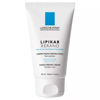 La Roche Posay, Восстанавливающий крем для сухой кожи рук Lipikar Xerand, 50 мл
