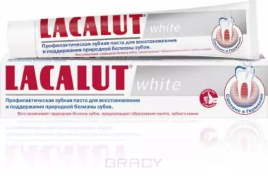 Lacalut, Зубная паста White, 75 мл
