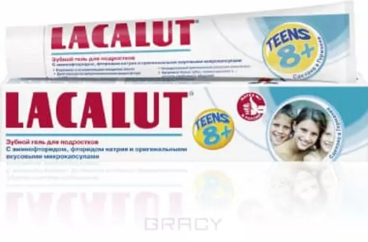 Lacalut, Зубной гель Teens 8+, 50 мл