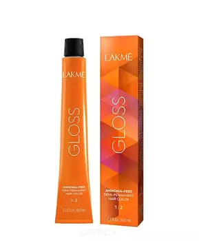 Lakme, Крем-краска для волос тонирующая Gloss, 60 мл (50 оттенков)