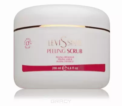Levissime, Пилинг-скраб с гранулами жожоба Peeling Scrub, 200 мл