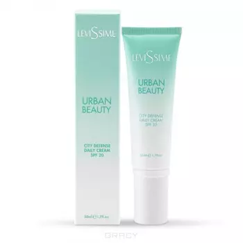 Levissime, Защитный дневной крем с SPF 20 Urban Beauty City Defense Daily Cream SPF 20, 50 мл
