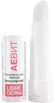 Librederm, Гигиеническая губная помада полужирная Аевит, 4 гр