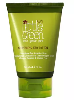 Little Green, Лосьон питательный для тела Nourishing Body Lotion зеленый, 180 мл