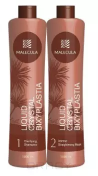 Malecula, Набор Биксипластия Liquid Crystal Bixyplastia White (без пигмента), 500/500 мл