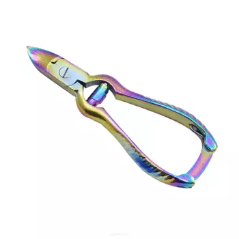 Mars, Кусачки для ногтей, покрытие Titanium с замком 4011T (2 вида), 1 шт. 4.75" 12 см