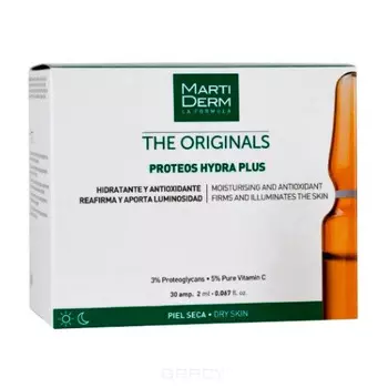 Martiderm, Ориджиналс Ампулы «Протеос Гидра Плюс», 30 x 2 мл