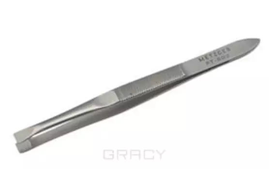 Metzger, Пинцет прямой матовый, РТ-602-D, 1 шт