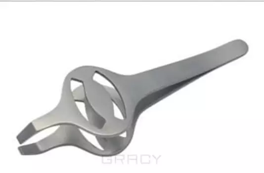 Metzger, Пинцет скошенный матовый PT-363(3)-D, 1 шт