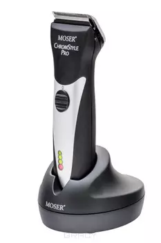 Moser, Машинка аккумуляторная аккумуляторная ChromStyle PRO 1871-0081/0082 (2 цвета), 1 шт, Черная