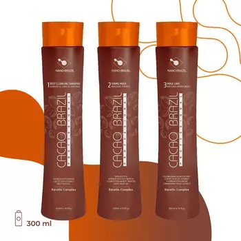 Nano Brazil, Набор Cacao Brazil, 3х60 мл