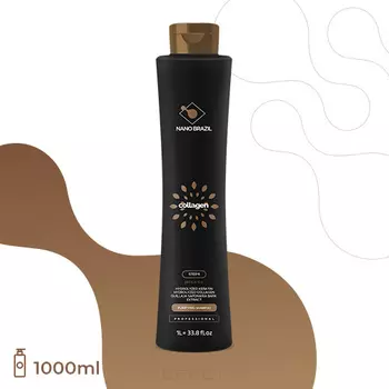 Nano Brazil, Шампунь Collagen Purifying Shampoo, шаг 1, 60 мл