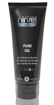 Nirvel, Гель для волос сильной фиксации "Панк" 4-го уровня Punk Gel, 200 мл