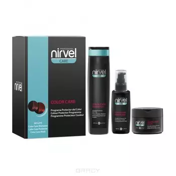 Nirvel, Pack color care Набор для окрашенных волос, 250/25/150 мл