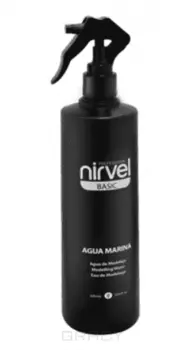 Nirvel, Солевой спрей для волос моделирующий, антистатик Agua Marina, 500 мл