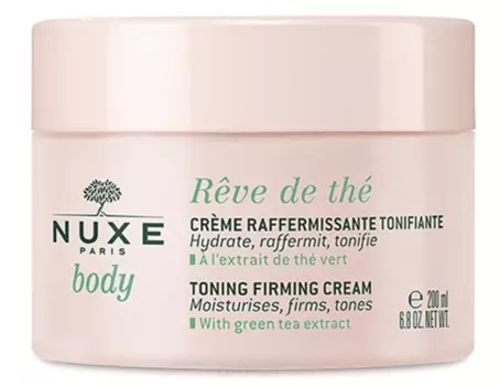 Nuxe, Тонизирующий укрепляющий крем для тела Body Reve De The, 200 мл