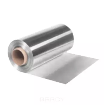 OLLIN, Фольга алюминиевая для парикмахерских работ 16 мкм, 1 шт., 25 м