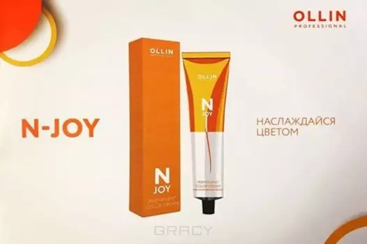 OLLIN, Карта оттенков N-JOY с синтетическими прядями, 1 шт