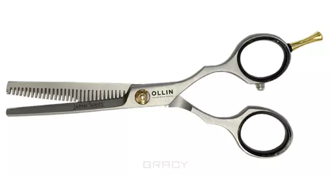 OLLIN, Ножницы Japan Series филировочные, японская сталь HJ783 5,5" 35 зубцов, 1 шт