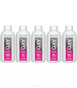 OLLIN, Окисляющая эмульсия OLLIN OXY Oxidizing Emulsion, 6% 20vol. Окисляющая эмульсия, 150 мл