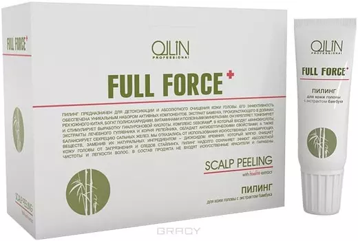 OLLIN, Пилинг для кожи головы с экстрактом бамбука Hair &amp; Scalp Purfying Scalp Peeling, 10х15 мл, 10х15мл