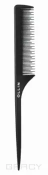 OLLIN, Расчёска с хвостиком и зубчиками разной длины, 24 см, 1 шт